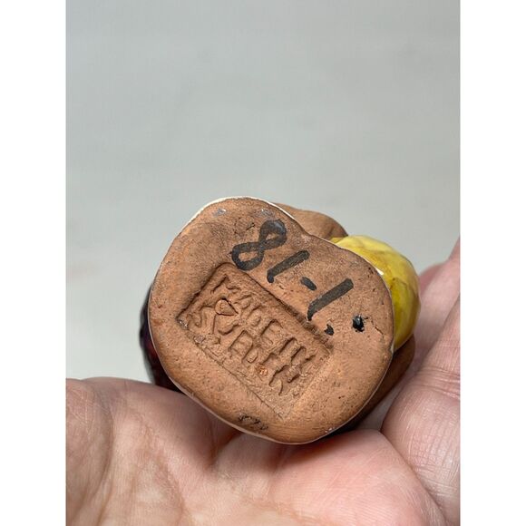 Vtg TORE BORG Troll Musician Family Oddity MCM Swedish MCM Pottery Scandinavian - Picture 10 of 11